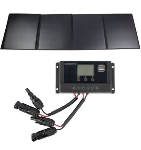 Solární panel rozkládací přenosný s PWM regulátorem ProUser SB180 180W 12V 190x61cm - do auta / na kempování | Filson Store