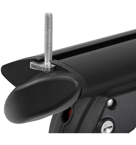 Příčníky na klasické podélníky / hagusy Menabo Fender 118cm - aluminium / uzamykatelné / černé | Filson Store Příčníky na klasické podélníky / hagusy Menabo Fender 118cm - aluminium / uzamykatelné / černé | Filson Store