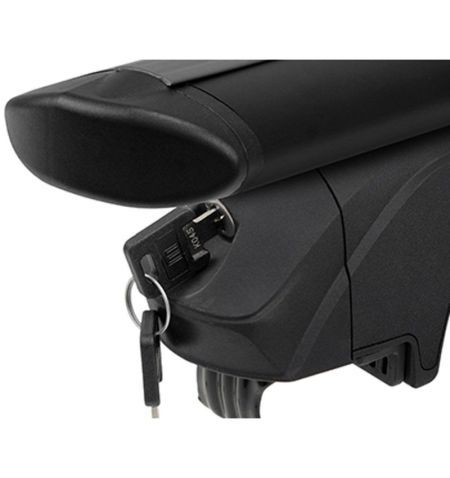 Příčníky na integrované podélníky / snížené podélníky/hagusy Menabo Sonic XL 130cm - aluminium / uzamykatelné / černé | Filso...