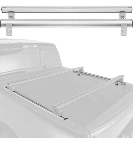Podélníky / hagusy pro vozy Pickup na boční strany korby / ložnou plochu Menabo Truck Bed Rack 147cm - aluminium / pár | Fils...