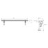 Podélníky / hagusy pro vozy Pickup na boční strany korby / ložnou plochu Menabo Truck Bed Rack 147cm - aluminium / pár | Fils...