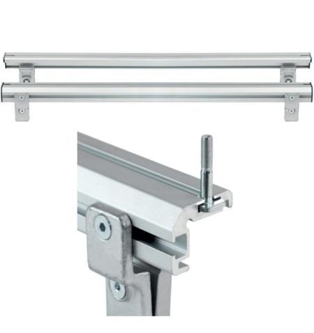 Podélníky / hagusy pro vozy Pickup na boční strany korby / ložnou plochu Menabo Truck Bed Rack 147cm - aluminium / pár | Fils...