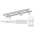 Podélníky / hagusy pro vozy Pickup na boční strany korby / ložnou plochu Menabo Truck Bed Rack 147cm - aluminium / pár | Fils...
