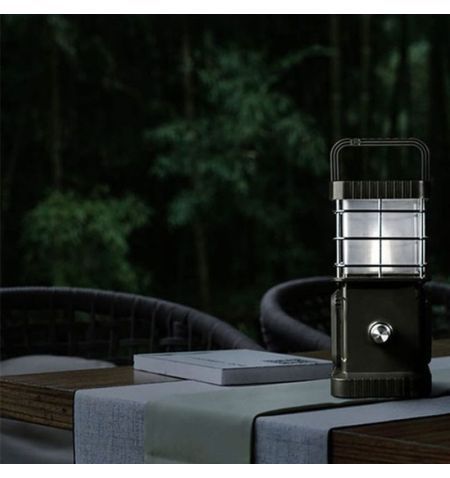 Lampa / svítilna pro kemping - vestavěný Li-Ion akumulátor / 3 odnímatelné svítilny / ochrana proti komárům / USB / Power ban...