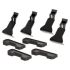 Střešní nosič Hakr Wing Profile - Toyota Corolla XI (Typ E160/E170/E180) (2012-2019) 4-dv - rovná střecha / alu / zámek | Fil...