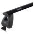 Střešní nosič Hakr Wing Profile - Toyota Corolla XI (Typ E160/E170/E180) (2012-2019) 4-dv - rovná střecha / alu / zámek | Fil...