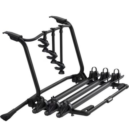 Nosič na 3 jízdní kola na zadní / páté dveře Thule WanderWay - aluminium / pozinkovaná ocel / černý | Filson Store