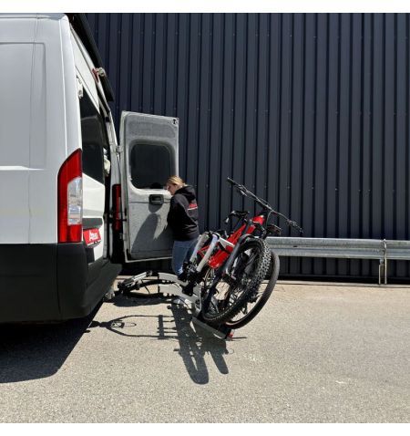 Nosič na tažné zařízení na 2 kola / elektrokola Atera Strada Evo RV - sklopný / pro obytná auta | Filson Store