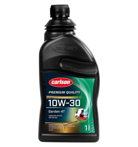 Motorový olej pro čtyřtaktní zahradní techniku Carlson 10W-30 Garden 4T 1l | Filson Store