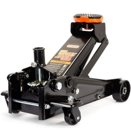 Hever hydraulický - pojízdný 3000kg 140-470mm / 2x gumová podložka / rukavice | Filson Store