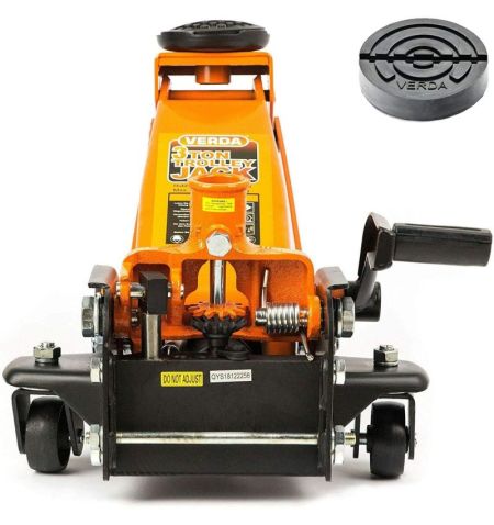 Hever hydraulický - pojízdný 3000kg 130-490mm / 2x gumová podložka / nožní pedál / rukavice | Filson Store Hever hydraulický - pojízdný 3000kg 130-490mm / 2x gumová podložka / nožní pedál / rukavice | Filson Store