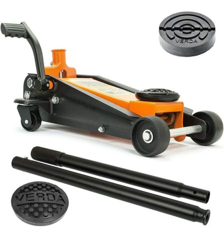 Hever hydraulický - pojízdný 3000kg 130-490mm / 2x gumová podložka / nožní pedál / rukavice | Filson Store Hever hydraulický - pojízdný 3000kg 130-490mm / 2x gumová podložka / nožní pedál / rukavice | Filson Store