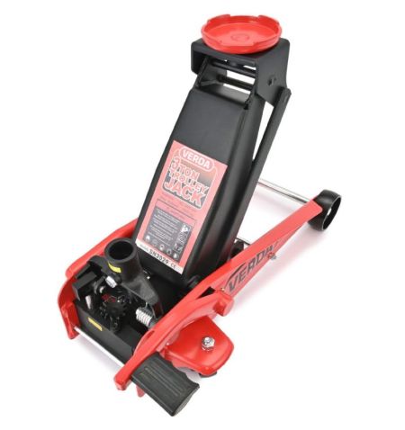 Hever hydraulický - pojízdný 3000kg 130-490mm / rychlozdvihací / 2x gumová podložka / nožní pedál | Filson Store Hever hydraulický - pojízdný 3000kg 130-490mm / rychlozdvihací / 2x gumová podložka / nožní pedál | Filson Store