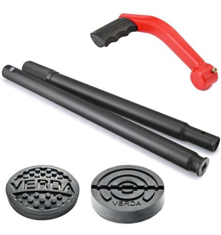 Hever hydraulický - pojízdný 3000kg 130-490mm / rychlozdvihací / 2x gumová podložka / nožní pedál | Filson Store Hever hydraulický - pojízdný 3000kg 130-490mm / rychlozdvihací / 2x gumová podložka / nožní pedál | Filson Store