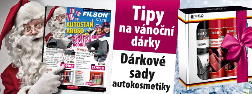 Leták autodoplňky autopříslušenství listopad 2023 - Nejlepší dárky pro celou rodinu | Filsonstore
