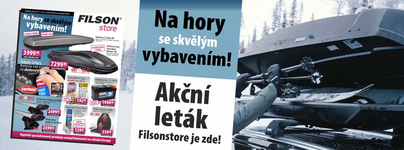 Filsonstore leták leden 2026 Na hory se skvělým vybavením | Filsonstore