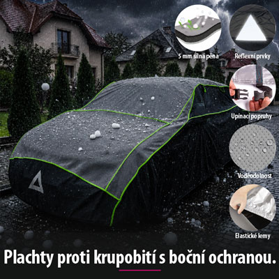 Plachty na auto proti kroupám Aroso Premium | Filsonstore