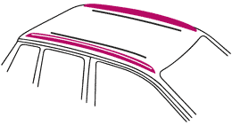 integrované podélníky s vnitřní hranou