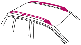 snížené podélníky s vnější hranou