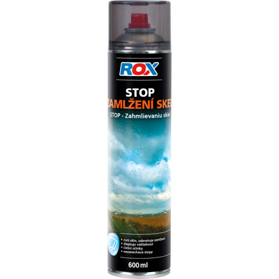 Přípravek proti zamlžování skel Rox 600ml sprej | Sada autokosmetiky Rox box pro údržbu auta - 10ks sprejů 600ml | Filsonstore