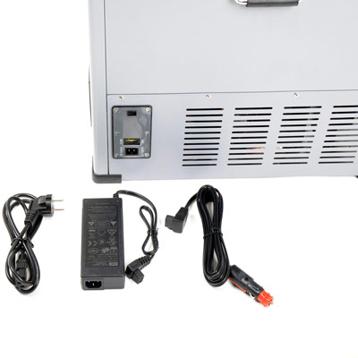 Autochladnička mraznička lednice kompresorová chladící box do auta Aroso 12V 24V 230V 100l - vícesystémové napájení Autochladnička mraznička lednice kompresorová chladící box do auta Aroso 12V 24V 230V 100l - vícesystémové napájení