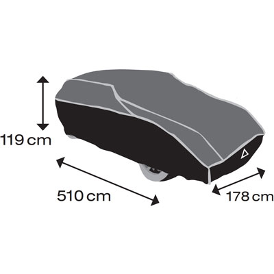 Praktické rozměry | Plachta na auto / autoplachta proti kroupám ochranná Aroso Premium - velikost XL / rozměry 510x178x119cm / tloušťka 5mm | Filsonstore Praktické rozměry | Plachta na auto / autoplachta proti kroupám ochranná Aroso Premium - velikost XL / rozměry 510x178x119cm / tloušťka 5mm | Filsonstore
