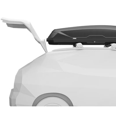 Přístup do zavazadlového prostoru | Střešní box Thule Pulse 2 L | Filsonstore