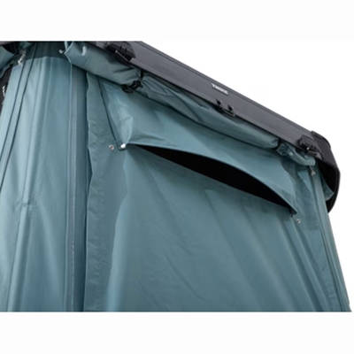 Síťované panely pro lepší proudění vzduchu | Střešní autostan Thule Widesky pro 2 osoby - s aluminiovou skořepinou / tmavě břidlicový | Filsonstore Síťované panely pro lepší proudění vzduchu | Střešní autostan Thule Widesky pro 2 osoby - s aluminiovou skořepinou / tmavě břidlicový | Filsonstore