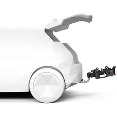 Přístup k zavazadlovému prostoru | Nosič na tažné zařízení na 2 kola elektrokola Thule VeloLite 1 | Filsonstore