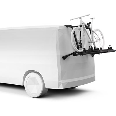 Rychlá a jednoduchá montáž | Nosič na 2 jízdní kola na zadní / páté dveře Thule WanderWay - aluminium / pozinkovaná ocel / černý | Filsonstore Rychlá a jednoduchá montáž | Nosič na 2 jízdní kola na zadní / páté dveře Thule WanderWay - aluminium / pozinkovaná ocel / černý | Filsonstore