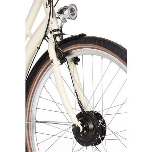 Městské elektrokolo Fischer ER 1804 - motor Bafang 32Nm v předním kole baterie 36V 317Wh Městské elektrokolo Fischer ER 1804 - motor Bafang 32Nm v předním kole baterie 36V 317Wh