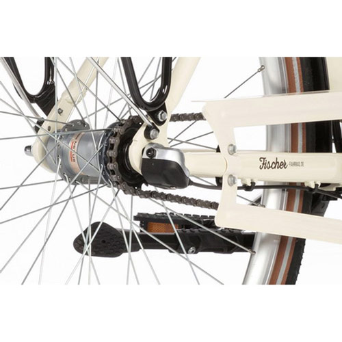Městské elektrokolo Fischer ER 1804 - motor Bafang 32Nm v předním kole baterie 36V 317Wh Městské elektrokolo Fischer ER 1804 - motor Bafang 32Nm v předním kole baterie 36V 317Wh