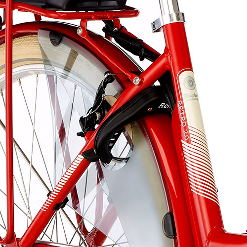 Městské elektrokolo Fischer Retro 2-0 - motor Bafang 32Nm v předním kole baterie 36V 317Wh Městské elektrokolo Fischer Retro 2-0 - motor Bafang 32Nm v předním kole baterie 36V 317Wh