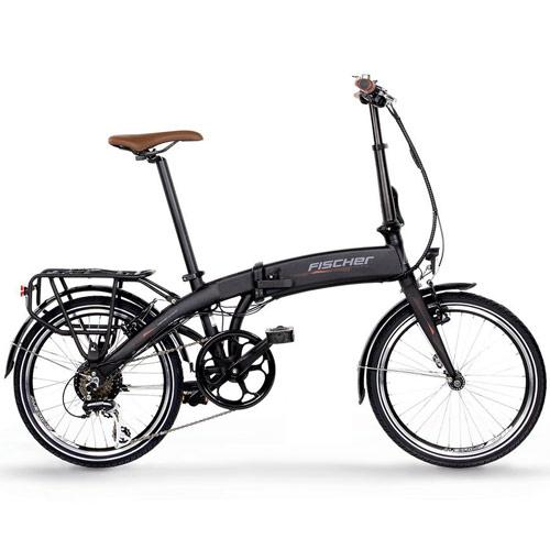 Městské elektrokolo Fischer Faltrad FR 18 - motor Bafang 25Nm v zadním kole baterie 36V 317Wh Městské elektrokolo Fischer Faltrad FR 18 - motor Bafang 25Nm v zadním kole baterie 36V 317Wh