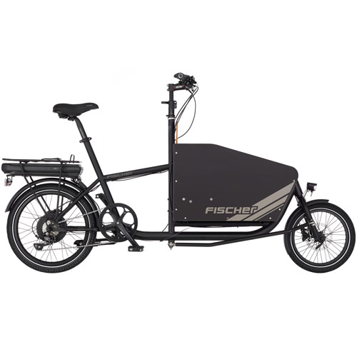 Městské elektrokolo Fischer Lastenrad Leo 1-0 - motor Fischer 45Nm v zadním kole baterie 36V 522Wh Městské elektrokolo Fischer Lastenrad Leo 1-0 - motor Fischer 45Nm v zadním kole baterie 36V 522Wh