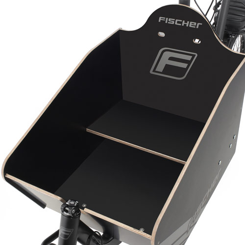 Městské elektrokolo Fischer Lastenrad Leo 1-0 - motor Fischer 45Nm v zadním kole baterie 36V 522Wh Městské elektrokolo Fischer Lastenrad Leo 1-0 - motor Fischer 45Nm v zadním kole baterie 36V 522Wh