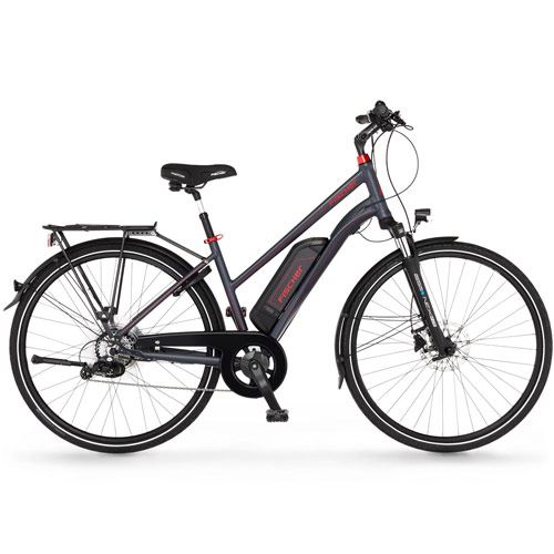 Trekingové elektrokolo Fischer Viator 1-0 Damen - motor Bafang 45Nm v zadním kole baterie 48V 422Wh odpružená vidlice Trekingové elektrokolo Fischer Viator 1-0 Damen - motor Bafang 45Nm v zadním kole baterie 48V 422Wh odpružená vidlice