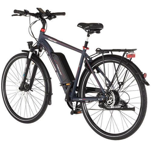 Trekingové elektrokolo Fischer Viator 2-0 Herren - motor Bafang 45Nm v zadním kole baterie 48V 422Wh odpružená vidlice Trekingové elektrokolo Fischer Viator 2-0 Herren - motor Bafang 45Nm v zadním kole baterie 48V 422Wh odpružená vidlice