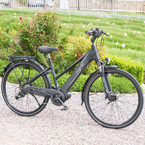 Trekingové elektrokolo Fischer Viator 4-1i Damen - středový motor Bafang 80Nm baterie 48V 504Wh odpružená vidlice Trekingové elektrokolo Fischer Viator 4-1i Damen - středový motor Bafang 80Nm baterie 48V 504Wh odpružená vidlice