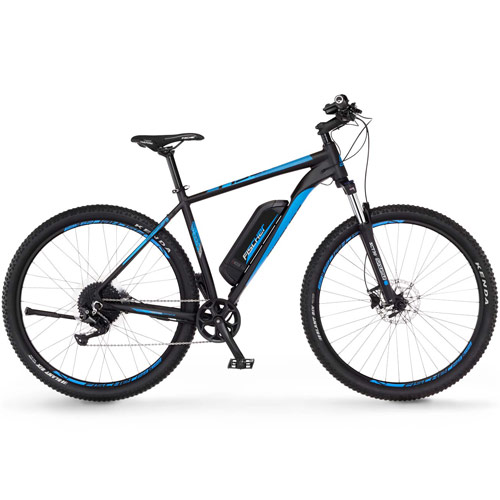 Horské elektrokolo MTB Fischer EM 1724-1 - motor Bafang 45Nm v zadním kole baterie 48V 422Wh odpružená vidlice