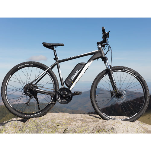 Horské elektrokolo MTB Fischer EM 1724-1 - motor Bafang 45Nm v zadním kole baterie 48V 422Wh odpružená vidlice