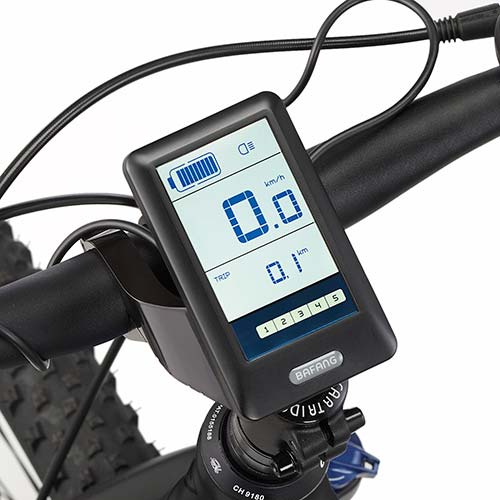 Horské elektrokolo MTB Fischer EM 1724-1 - motor Bafang 45Nm v zadním kole baterie 48V 422Wh odpružená vidlice