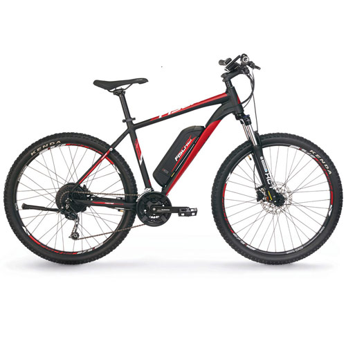 Horské elektrokolo MTB Fischer EM 1726 - motor Bafang 45Nm v zadním kole baterie 48V 422Wh odpružená vidlice