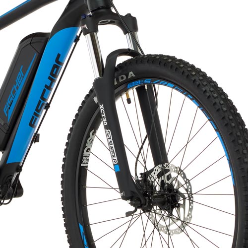 Horské elektrokolo MTB Fischer Montis 2-1 - motor Bafang 45Nm v zadním kole baterie 48V 422-557Wh odpružená vidlice Horské elektrokolo MTB Fischer Montis 2-1 - motor Bafang 45Nm v zadním kole baterie 48V 422-557Wh odpružená vidlice