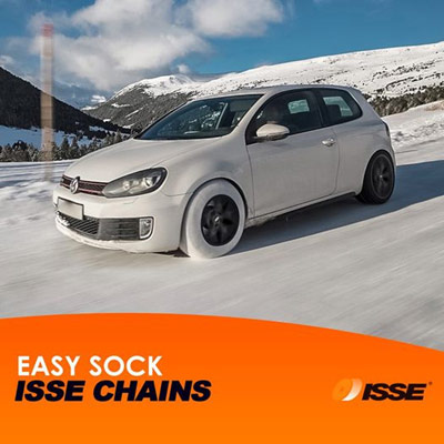 Sněhové řetězy / textilní návleky Isse Easy Sock - rakouská norma Ö-Norm