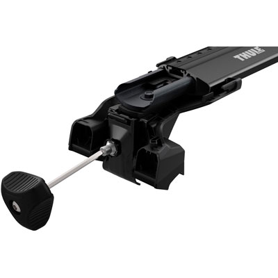 Důkladné zabezpečení | Střešní nosič Thule WingBar Edge Black | Filsonstore