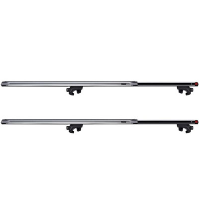 Kompletní sestava | Střešní nosič Thule SlideBar Evo Silver | Filsonstore