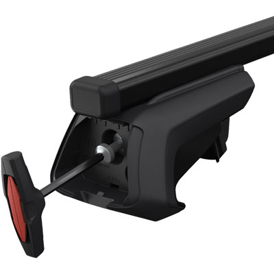 Důkladné zabezpečení | Střešní nosič Thule SmartRack XT Black | Filsonstore