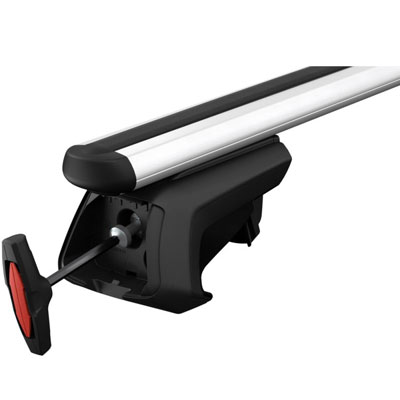 Důkladné zabezpečení | Střešní nosič Thule SmartRack XT Silver | Filsonstore