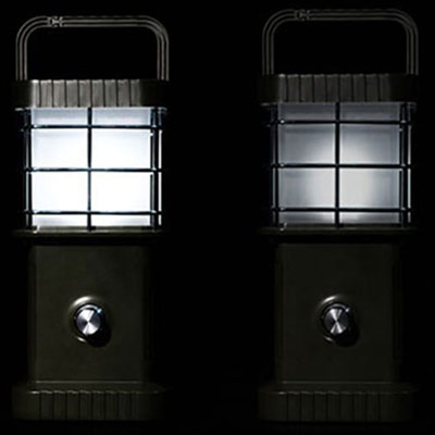 Intenzivní regulovatelné osvětlení | Lampa svítilna pro kemping - vestavěný Li-Ion akumulátor / 3 odnímatelné svítilny / ochrana proti komárům / USB / Power banka | Filsonstore